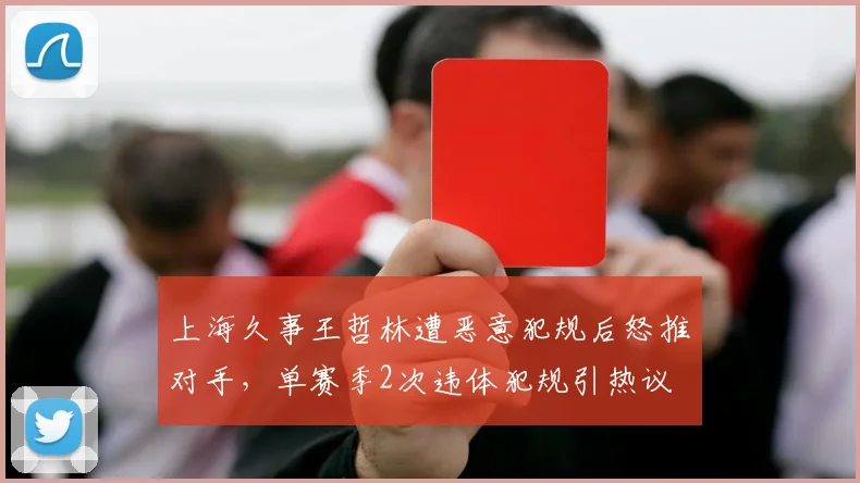 上海久事王哲林遭恶意犯规后怒推对手，单赛季2次违体犯规引热议